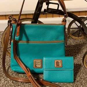 Dooney & Bourke Crossbody with Wallet - Teal
